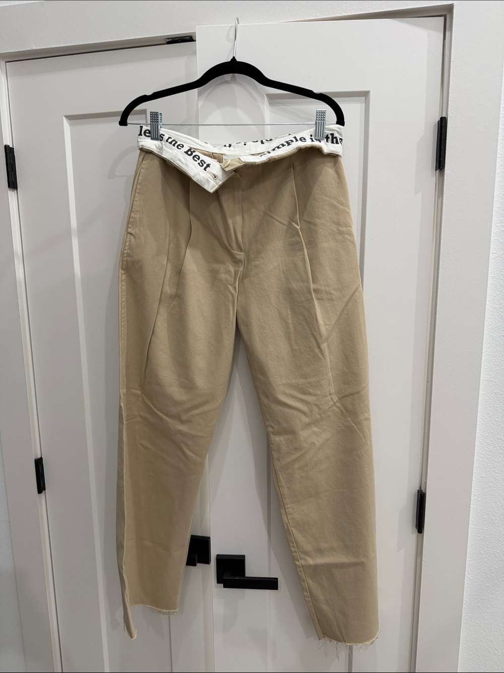 Source Unknown Tan Cotton Chinos